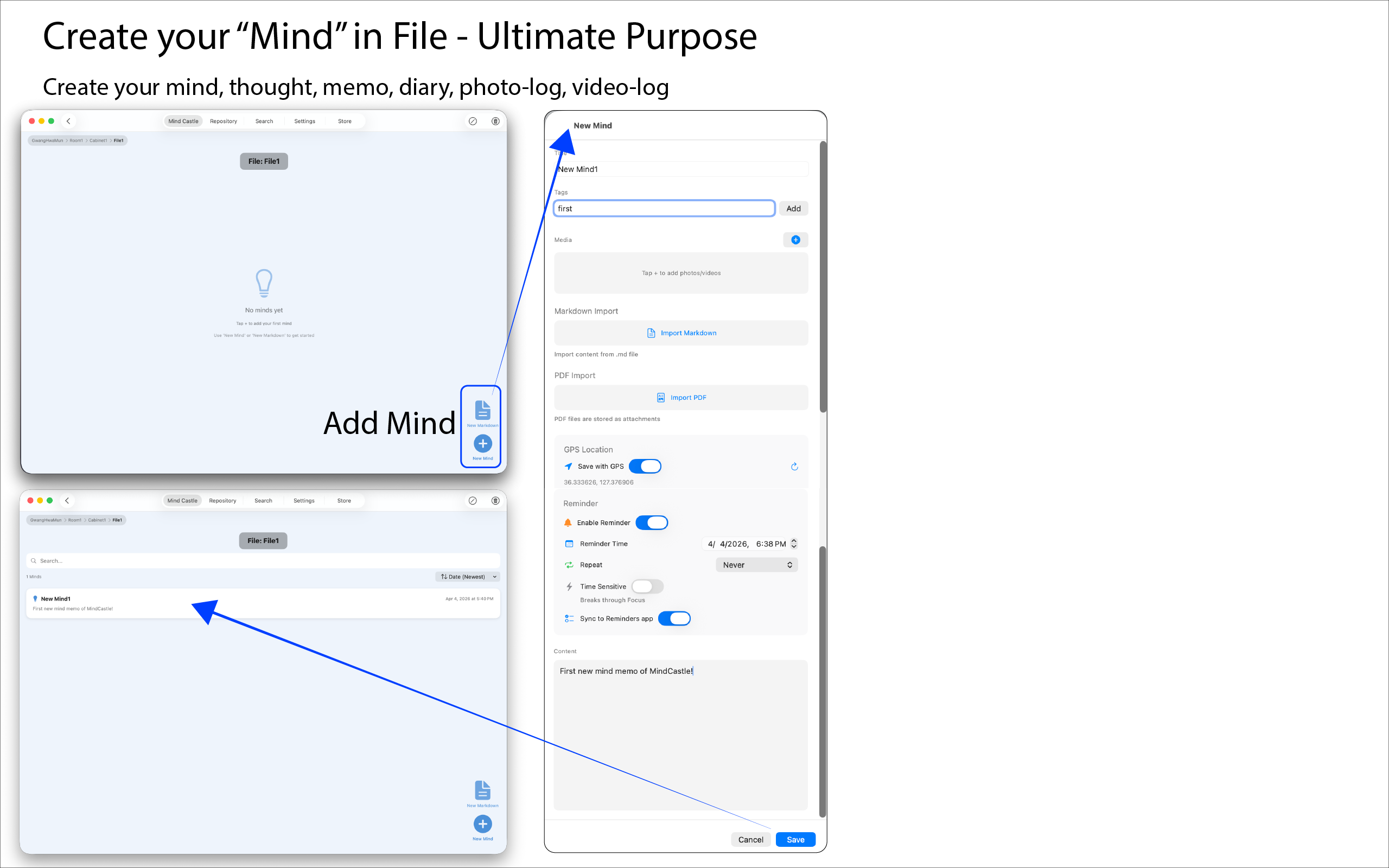 File and Mind